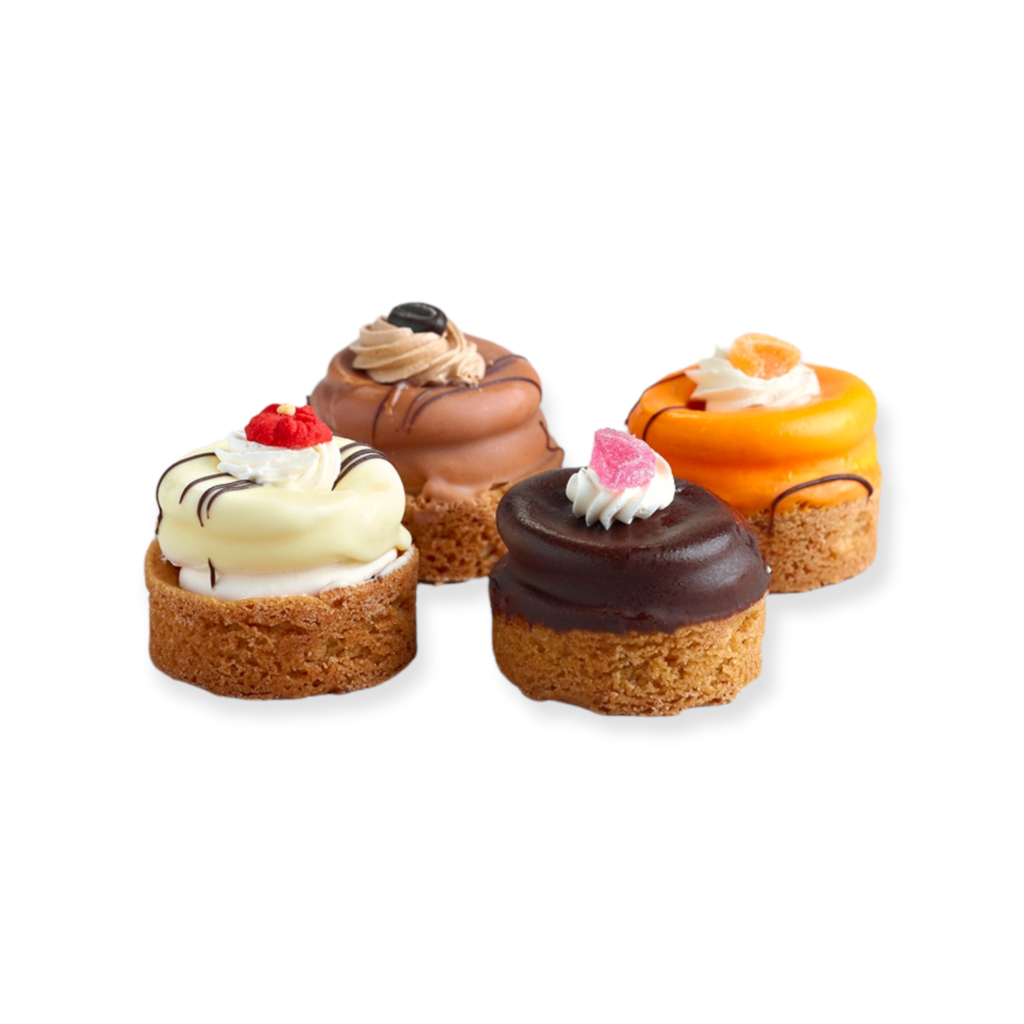 Petit Fours 4 Stuks Assortiment Webshop Maison Ticho