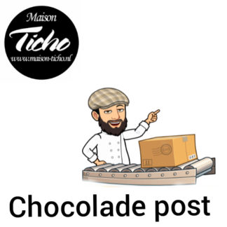Chocolade en bonbon post