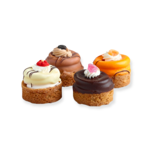 Petit Fours, 4 stuks assortiment