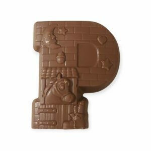 Chocolade letter 3D | Melk chocolade | P