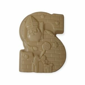 Chocolade letter 3D | Witte chocolade | S