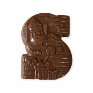 Chocolade letter 3D | Pure chocolade | S