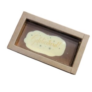 Reep: Gefeliciteerd melk chocolade